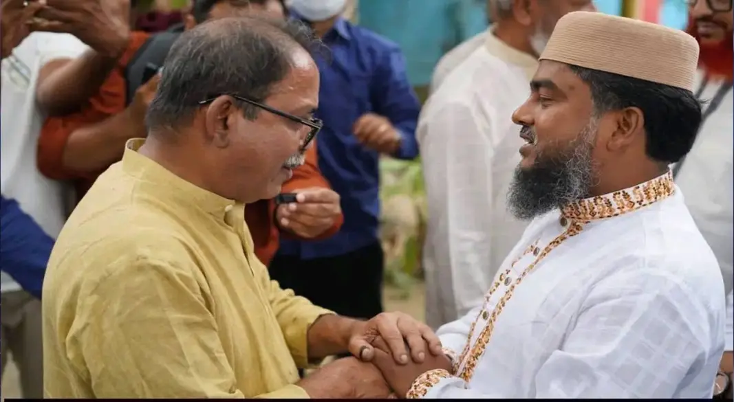 প্রতিদ্বন্দ্বী প্রার্থীর বাসায় মির্জা ফয়সল আমীন